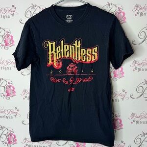 Port and Company relentless 2016 tour Black Graphic T-Shirt